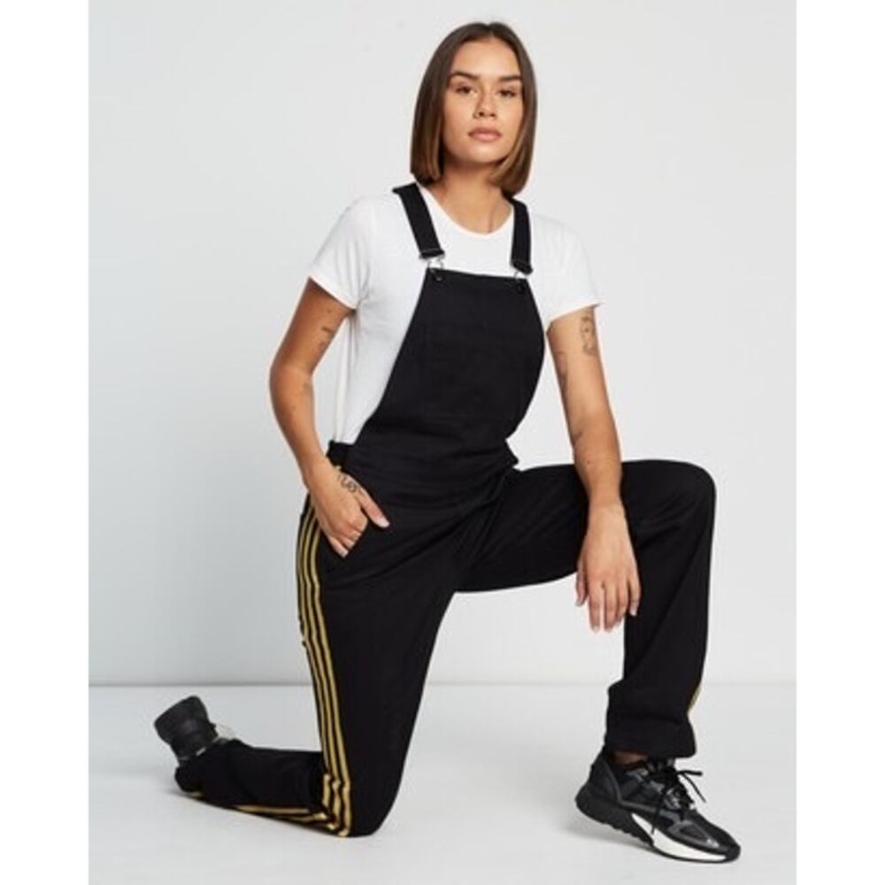 Adidas Originals Sportswear Fit Sleeveless Training Jumpsuit Dungarees NEW Sz XS